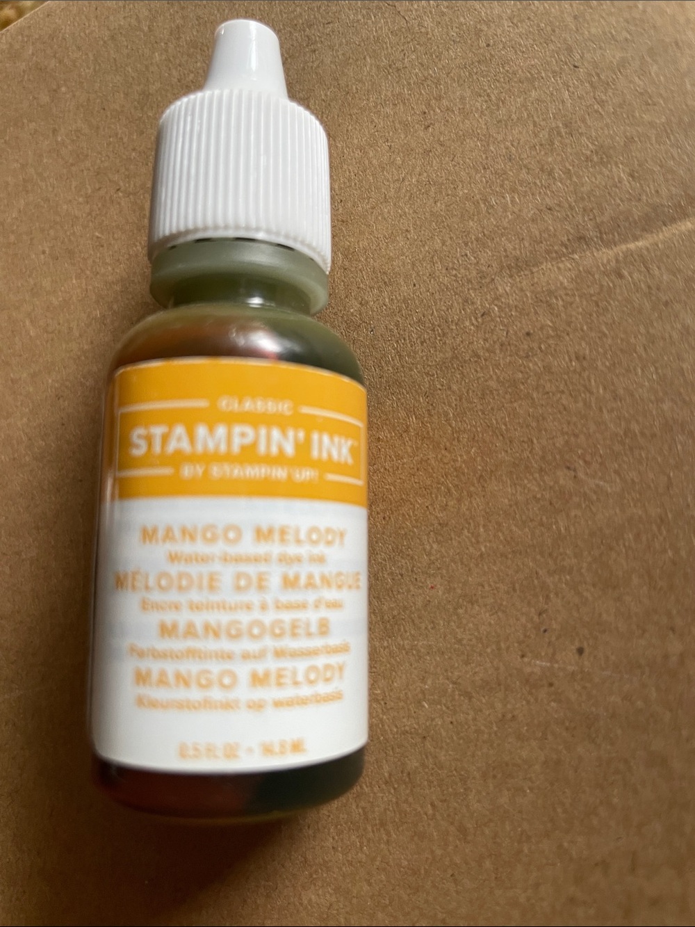 Stampin' Up! Mango Melody Ink Reinker - Yellow-Orange